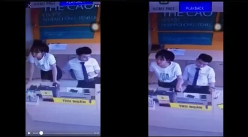 Móc tình nhân thu ngân tgdđ