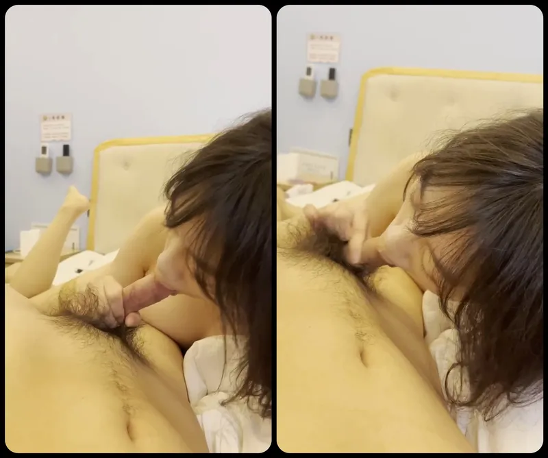 Ghệ ngoan mút láp Thằng nhỏ bự của anh